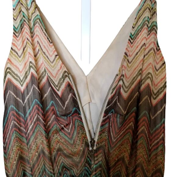 Pure Sugar Boho Zig Zag Maxi Dress Small - Picture 6 of 12